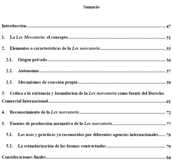 Vista De Reconocimiento De La Lex Mercatoria Como Normativa Propia Y Apropiada Para El Comercio Internacional Revista E Mercatoria